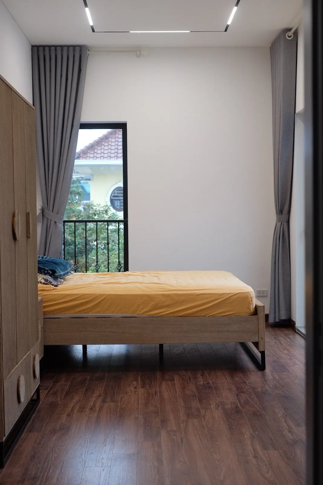 Phòng ngủ thực tế sau hoàn thiện và nghiệm thu